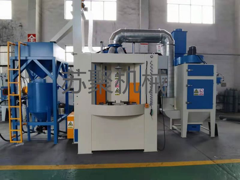 加壓轉(zhuǎn)盤噴砂機